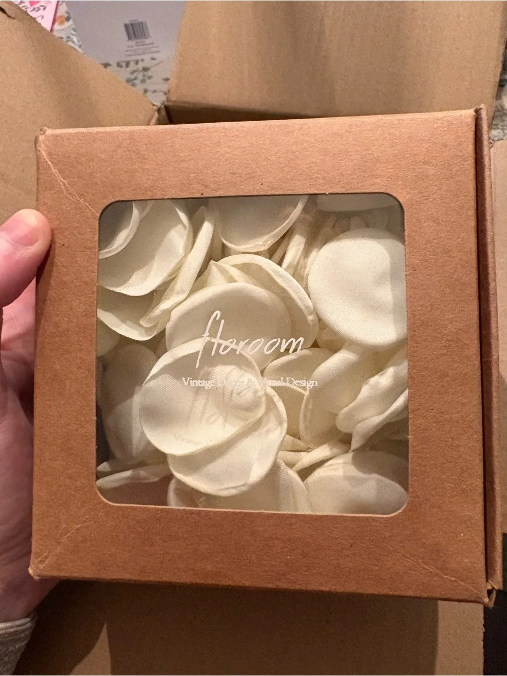 Wedding Accessory Bundle - Ring Bearer Pillow and Silk Petals for Flower Girl